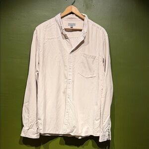 COS Men’s Grey Button-Up Shirt